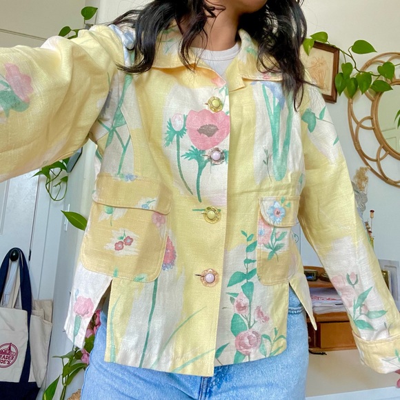 Unique VTG My Boyfriend’s back button-up jacket - Picture 2 of 11